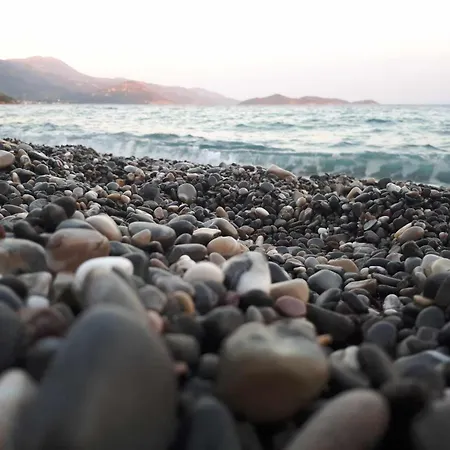 Greek Village Life By The Sea * Marathiás